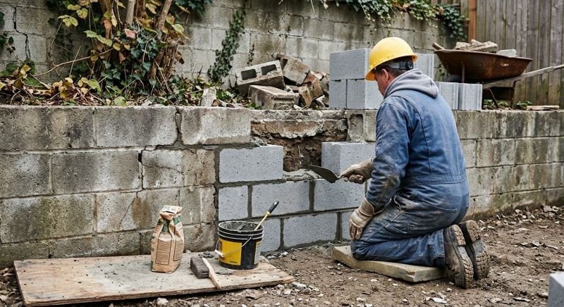 Block Wall Repair in Estero, FL