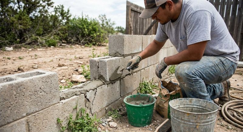 Block Wall Repair in North Fort Myers, FL