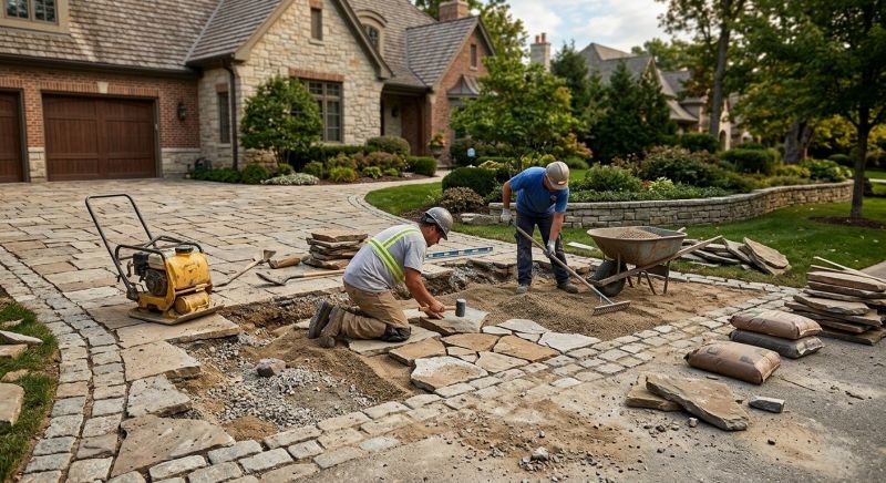 Brick Driveway Repair in Fort Myers, FL