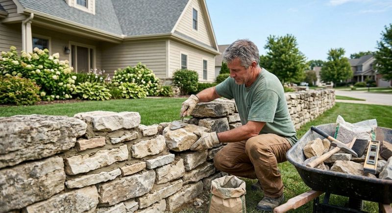Brick Fence Repair in Fort Myers, FL