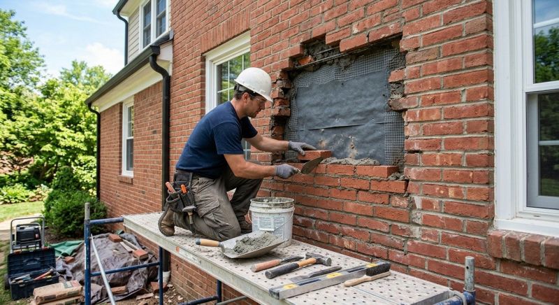 Brick Masonry Repair in Fort Myers Beach, FL