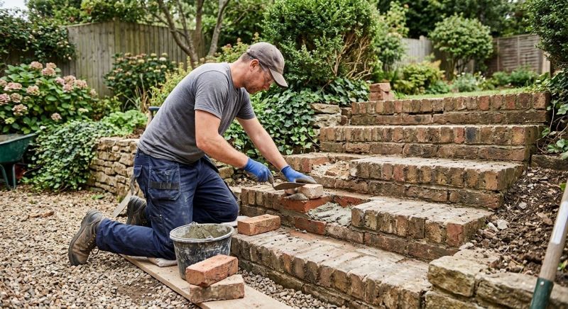 Brick Stairs Repair in Sanibel, FL