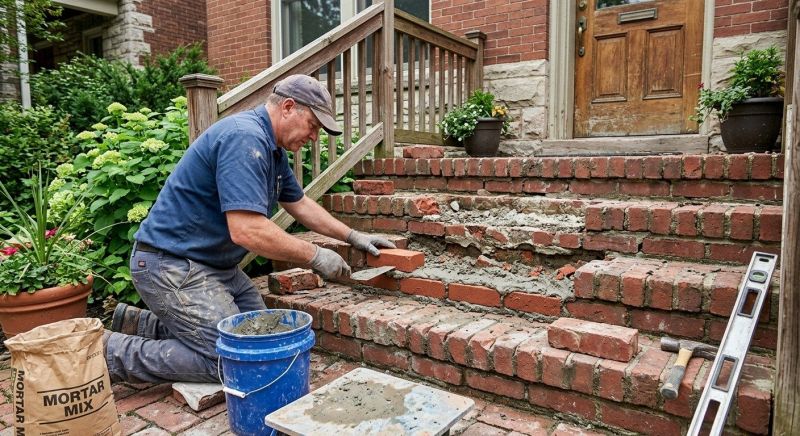 Brick Stoop Repair in Fort Myers, FL