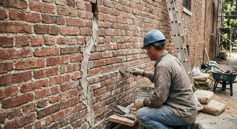 Brick Wall Repair in Alva, FL