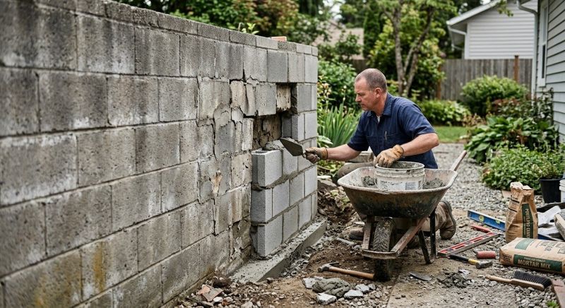 Cinder Block Repair in Fort Myers, FL