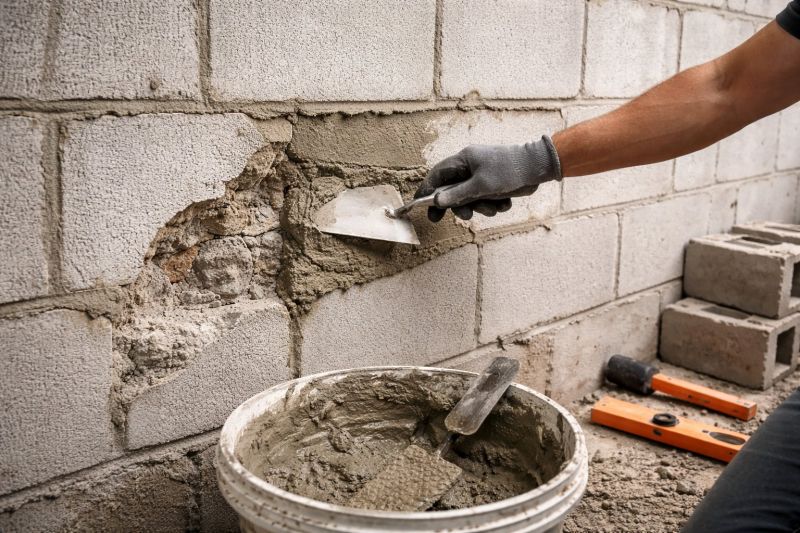 Cinder Block Wall Repair in Lehigh Acres, FL