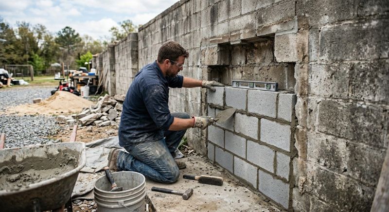 Concrete Block Repair in Bokeelia, FL
