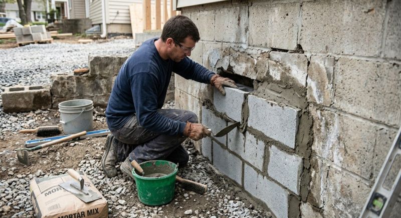 Concrete Block Repair in Lehigh Acres, FL