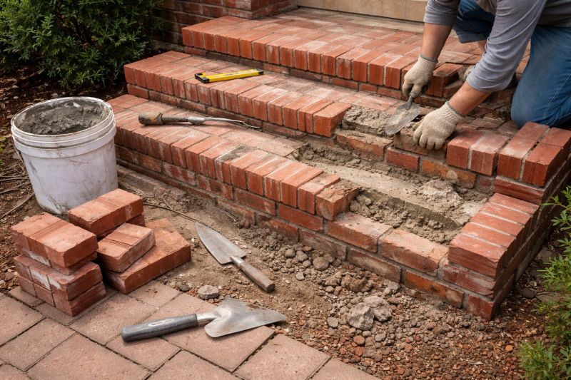 Porch Brick Repair in Fort Myers, FL