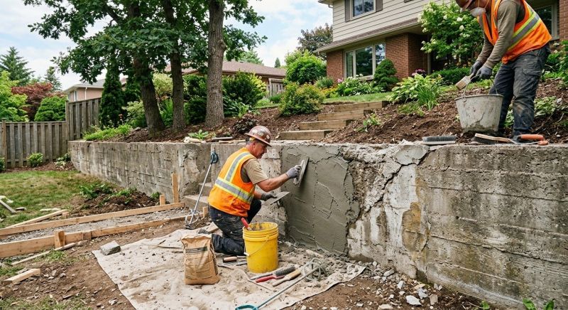 Retaining Wall Repair in Estero, FL