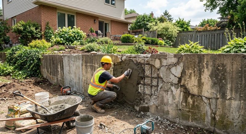 Retaining Wall Repair in North Fort Myers, FL