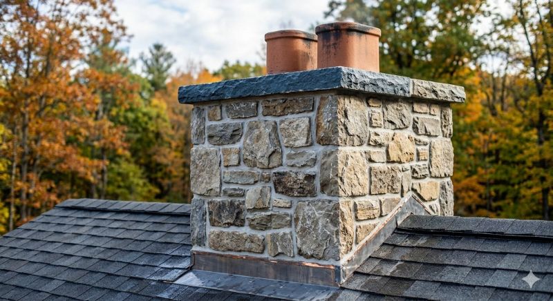 Stone Chimney Installation in Lee County, FL