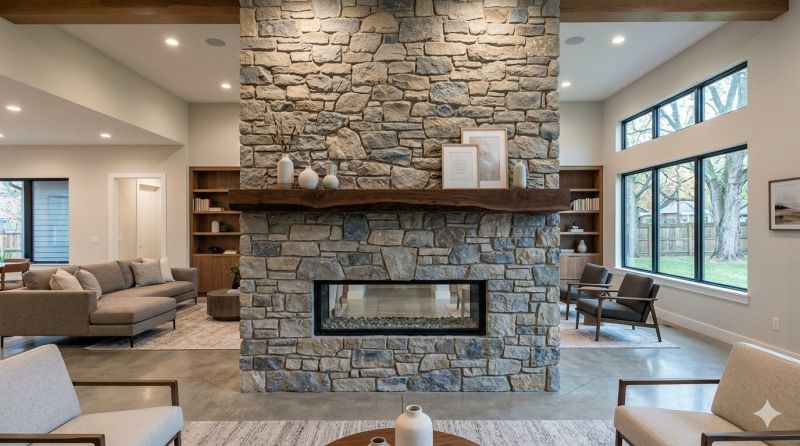 Stone Chimney Installation in North Fort Myers, FL